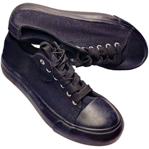 Black Canvas Sneakers